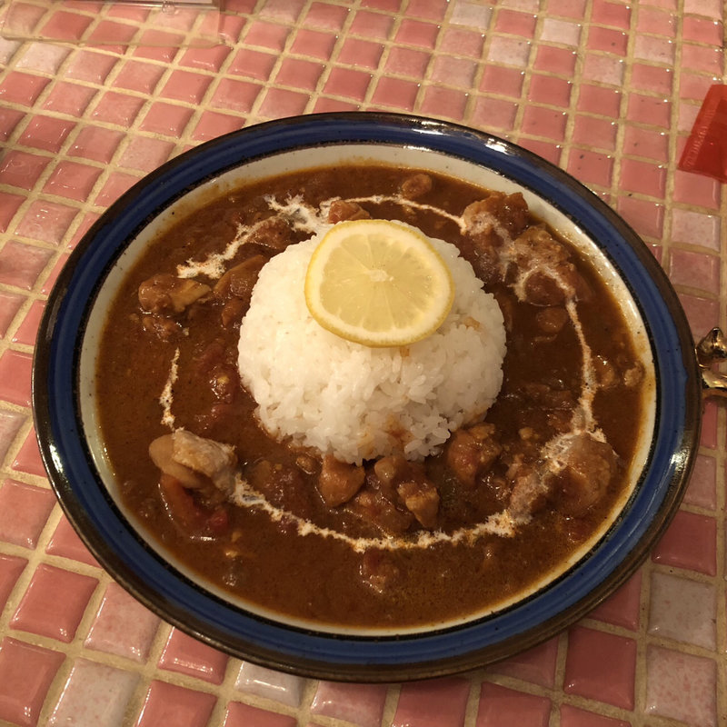 宮殿レモンチキンカレー(バッキンガム宮殿 Suzunari)