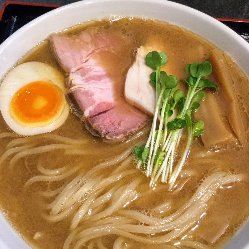 焼き秋刀魚醤油らぁ麺(らぁ麺 幸跳)