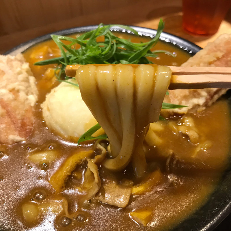 ちく玉天カレー(純愛うどん なでしこ 原点 )