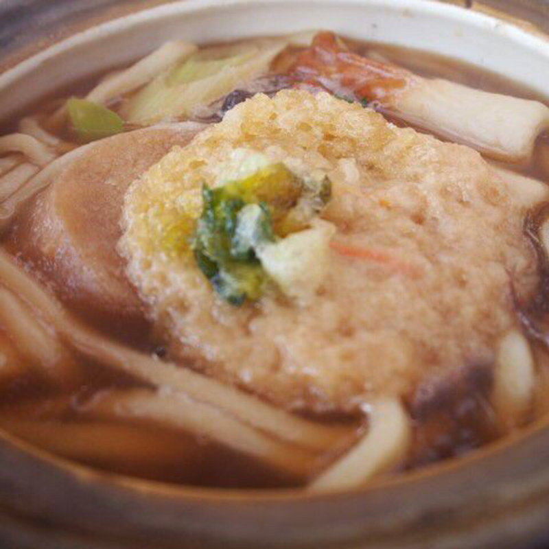 海鮮なべやきうどん(浜のスーパー漁港ストア)