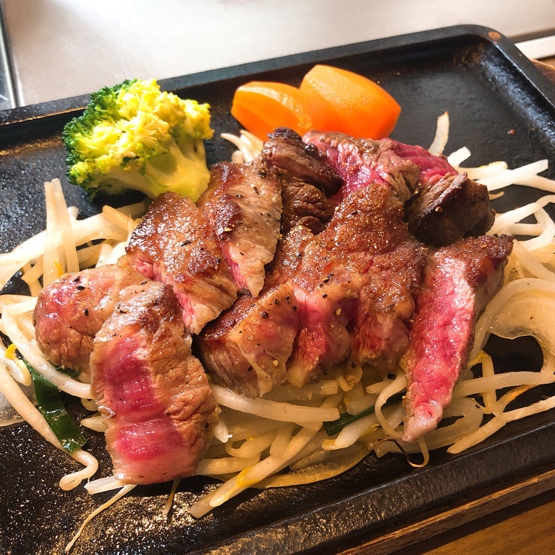 カルビステーキランチ(さが風土館　博多季楽 （サガフウドカン ハカタキラ）)