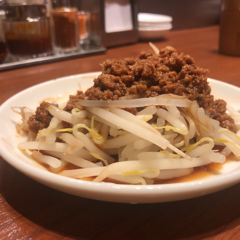 肉味噌もやし(餃子の福包 中目黒店)