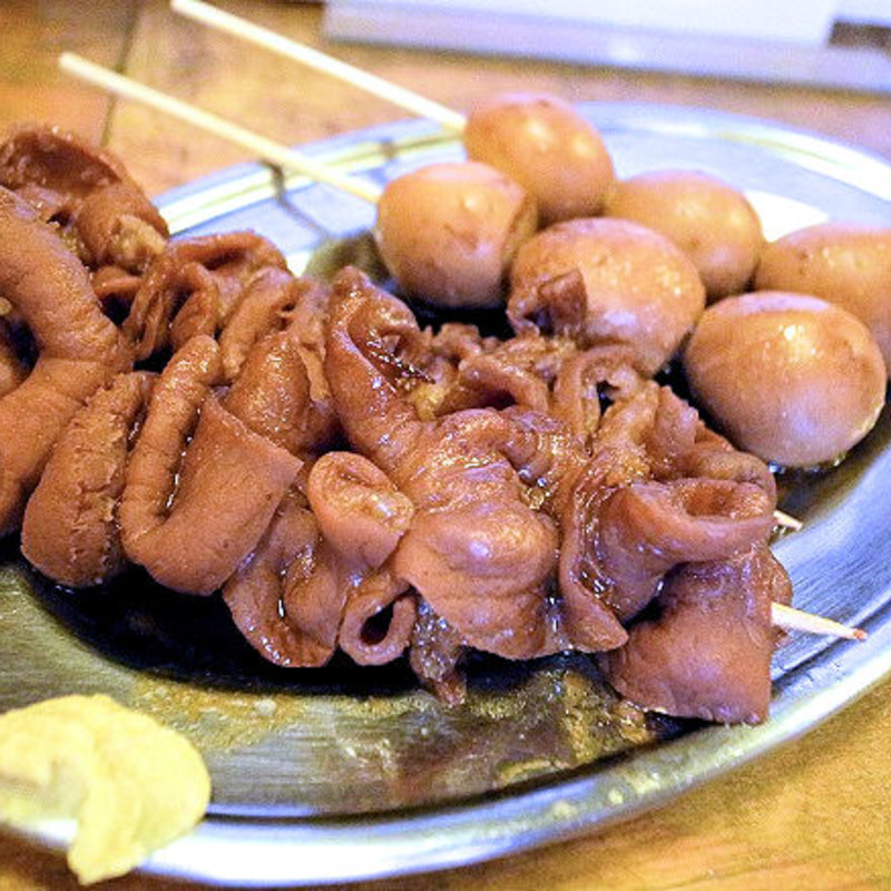 名物串煮込み(大衆酒場コグマヤ)