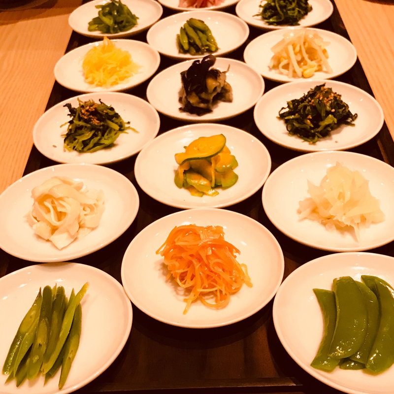 ナムル(12～15種)(ほうば )