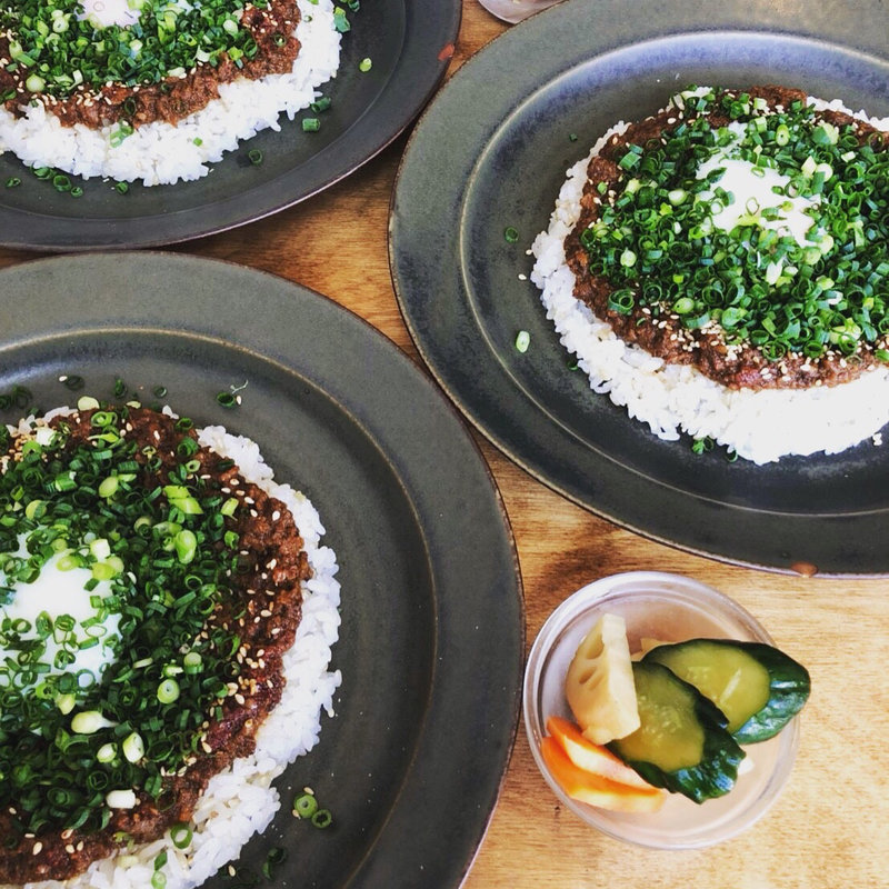 和風キーマカリー(OXYMORON 二子玉川)