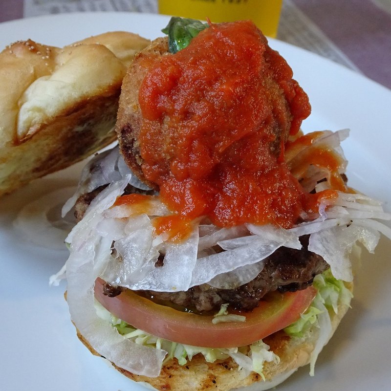 イタリアンバーガー(アオラニカフェ)