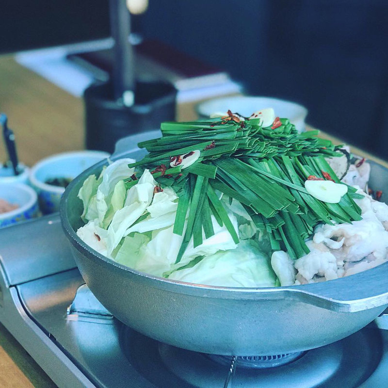 もつ鍋定食(やまや別邸西中洲 (Yamaya Bettei Nishinakasu))