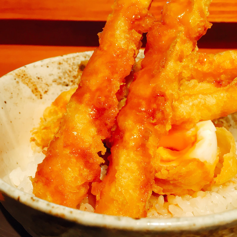 海老天丼(和彩居酒屋 からんころん)