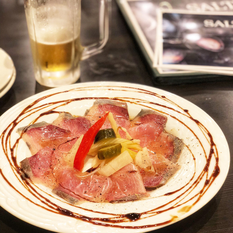 今日のカルパッチョ(ブリ)(SALT)