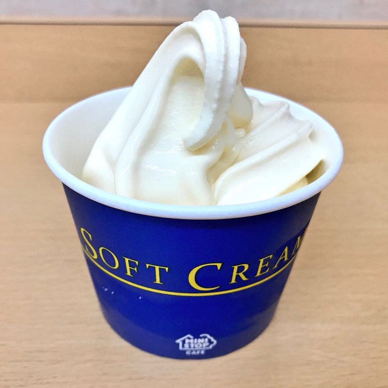 バニラソフトクリーム(ミニストップ)