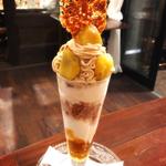 マロンパフェ(ジゅんべりー Cafe)