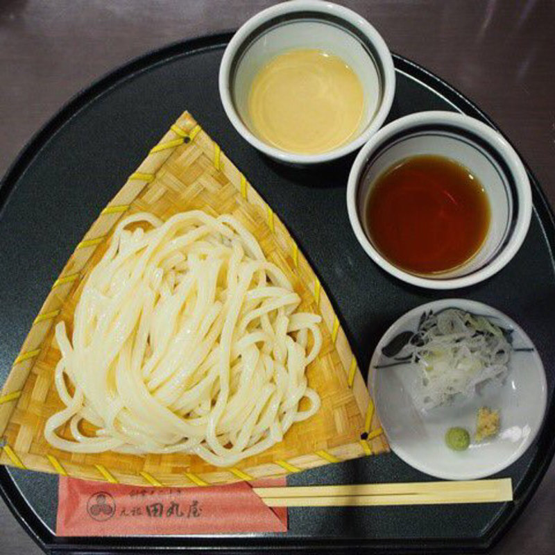 もりうどん 二色つゆ（胡麻・醤油）(田丸屋 （たまるや）)