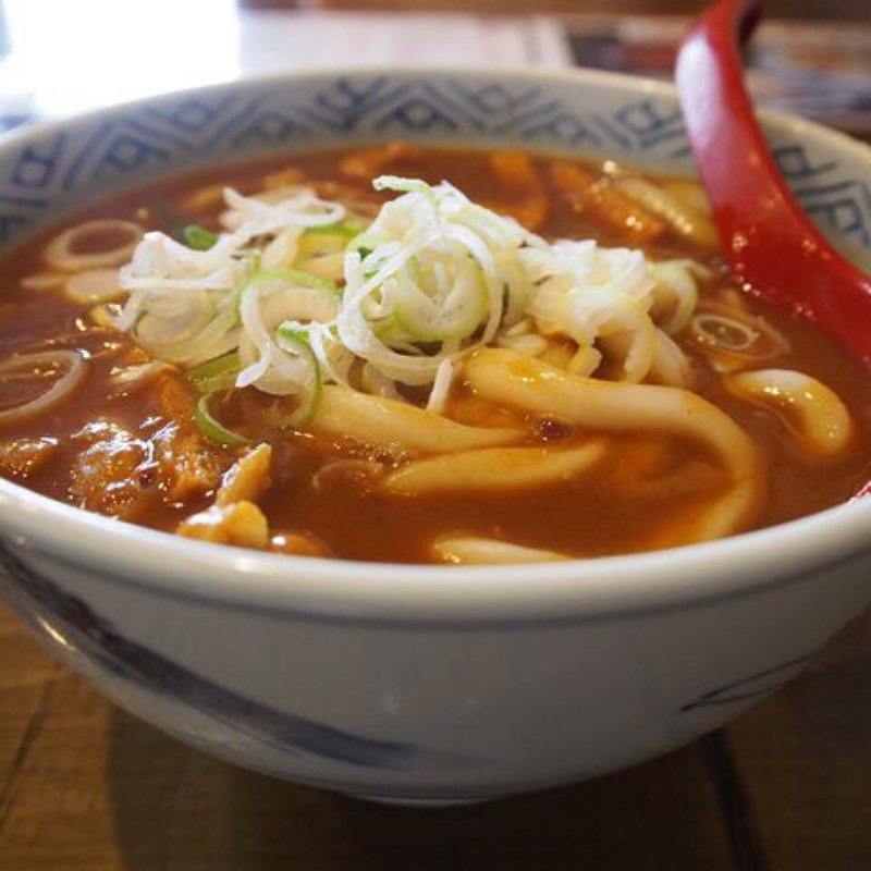 カレーうどん(かまど鎌取店)