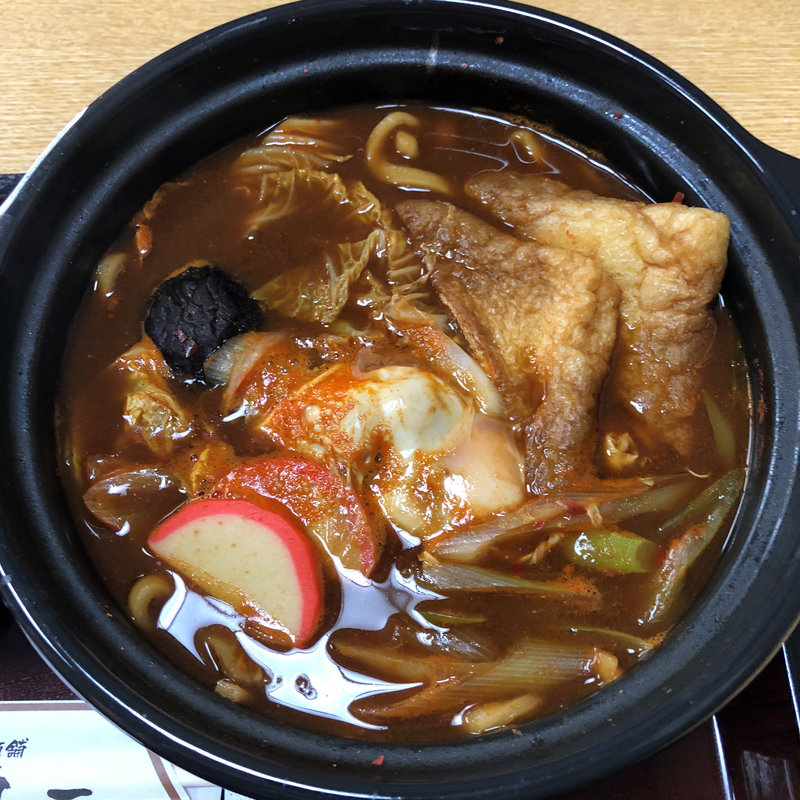 味噌煮込みうどん(手打麺舗 丸一)
