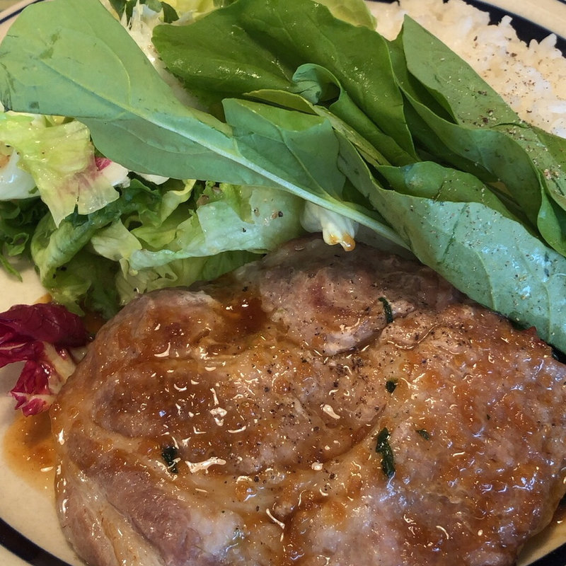 ポークソティランチプレート(MOJA in the HOUSE)