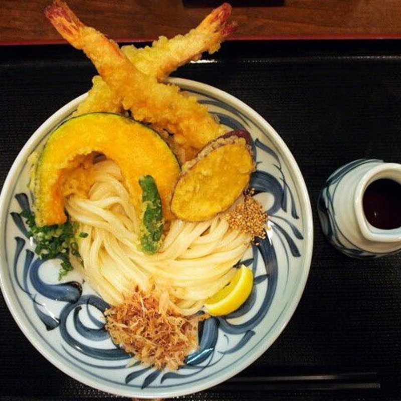  スペシャル海老天ぶっかけ(笑門 （わらかど）)