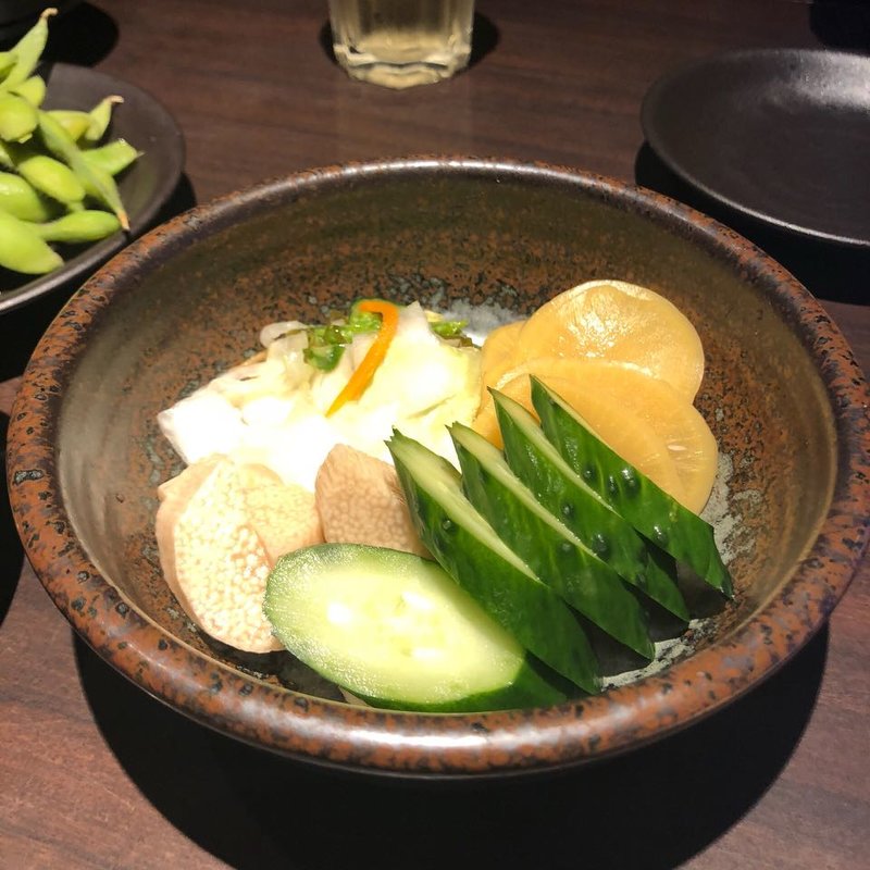 浅漬の盛り合わせ(甘太郎 阪急梅田店 （あまたろう）)