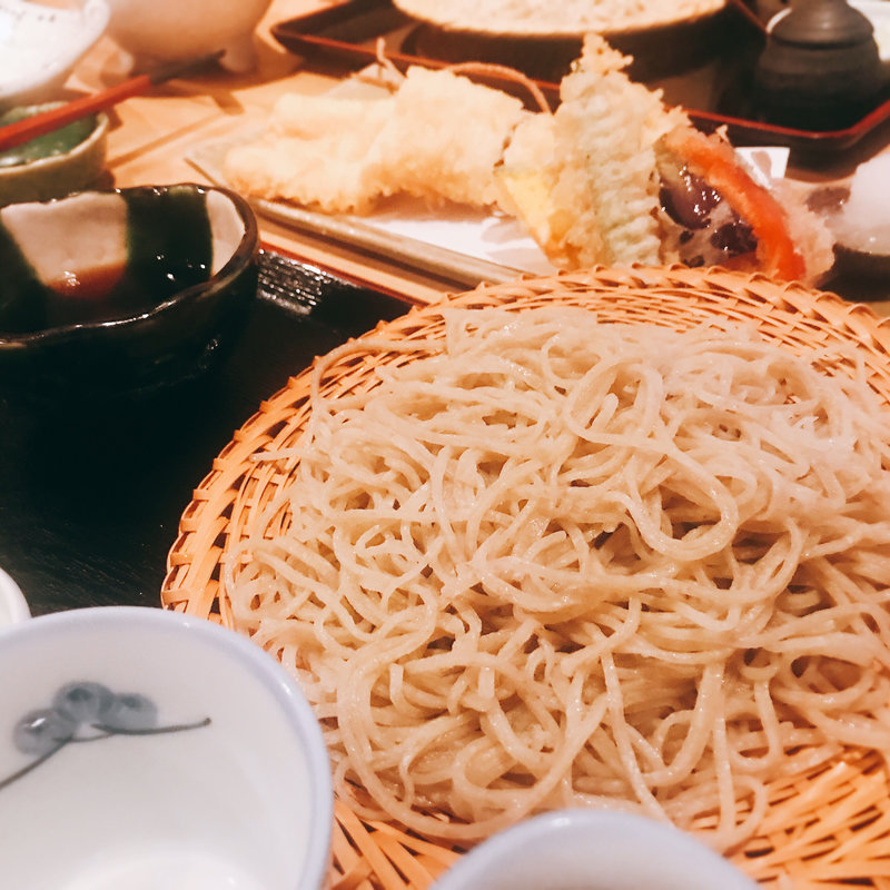 穴子天せいろ(まるやま)