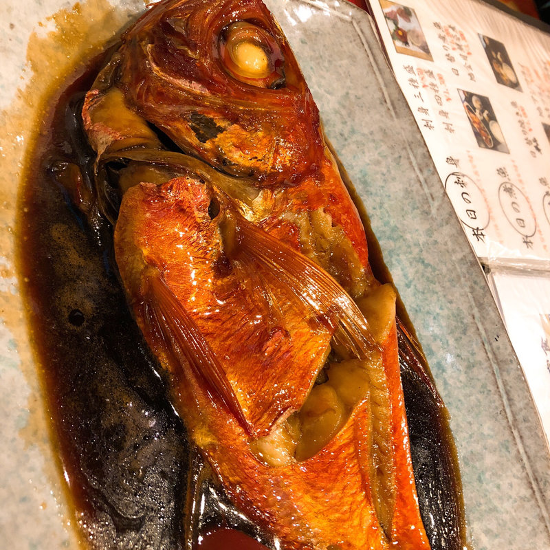 金目鯛の煮付け(漁師家 大次郎丸 （だいじろうまる）)