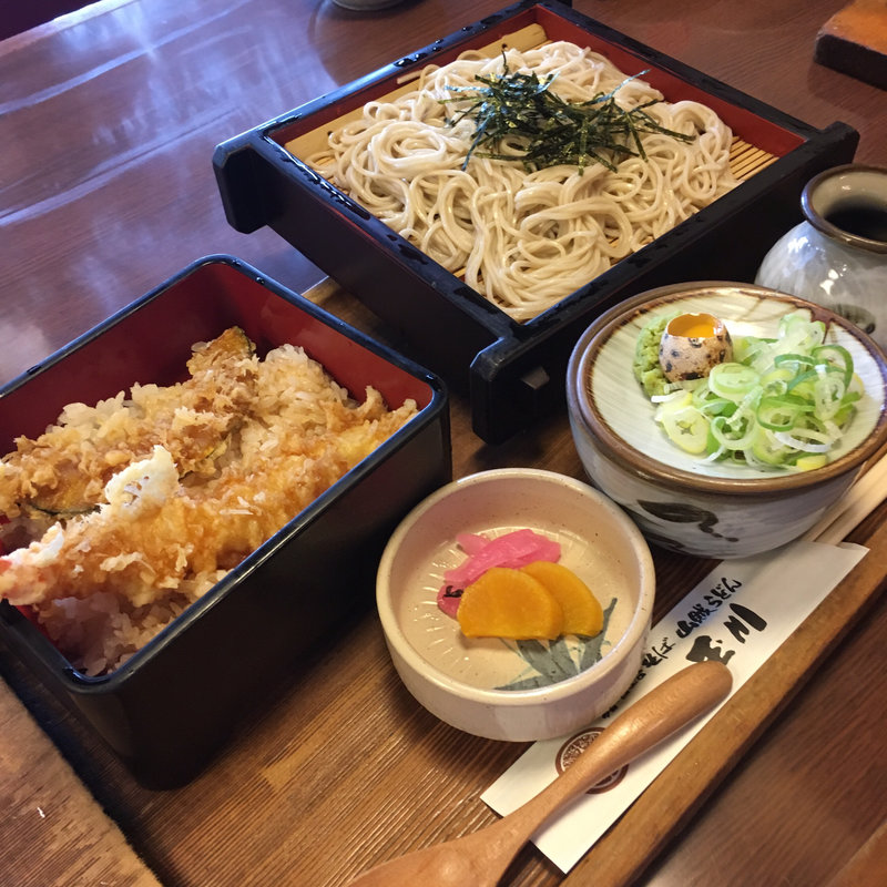 ざるそば天重(めん処 玉川)