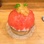 紅玉りんごのヨーグルト氷(らんらん)