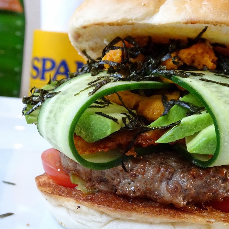 ウニバーガー(アオラニカフェ)