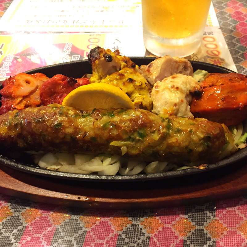 タンドールスペシャルミックスグリル(ビンディカ 大江本店)