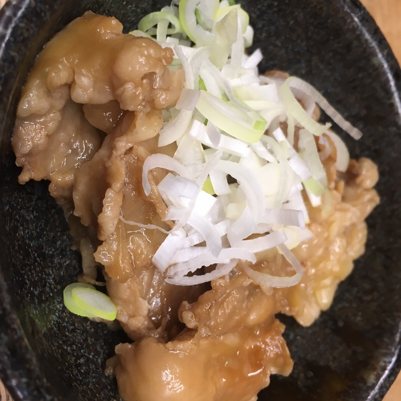 鶏皮(屋台ソバ 八幡 （はちまん）)