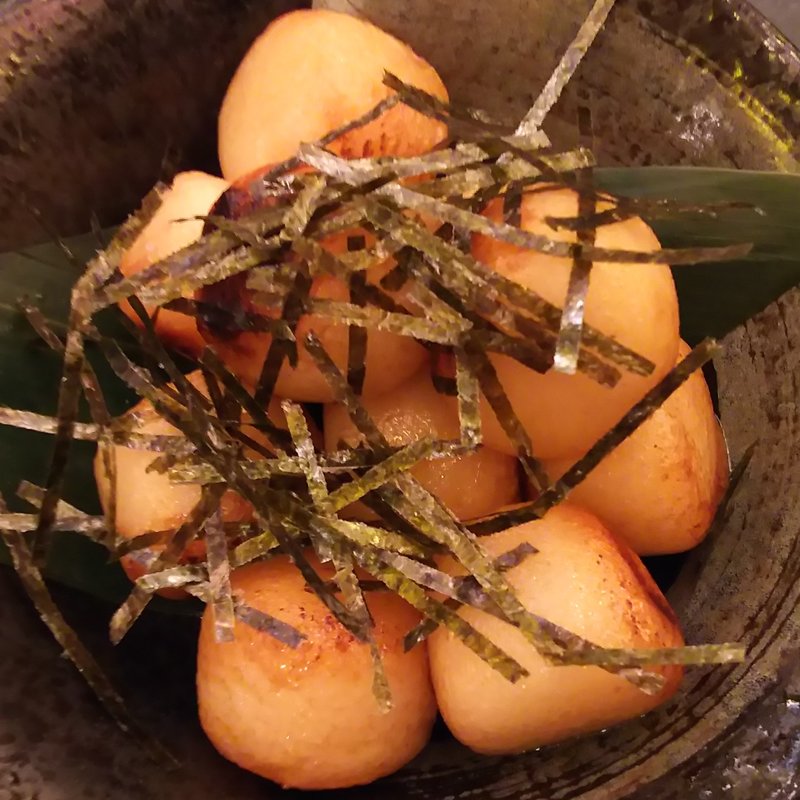 なんちゃって磯辺焼き(大衆昭和居酒屋 川崎の夕焼け一番星 川崎酒場)