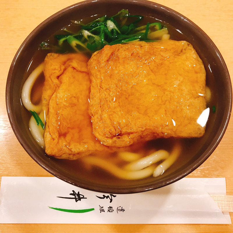 きつねうどん(道頓堀今井 本店)