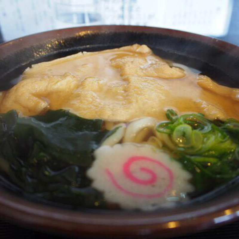 きつねうどん(こんぴら亭 三の丸店)