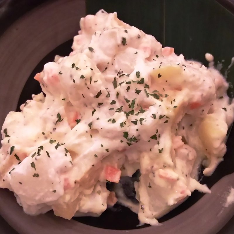 自家製ポテトサラダ(大衆昭和居酒屋 川崎の夕焼け一番星 川崎酒場)