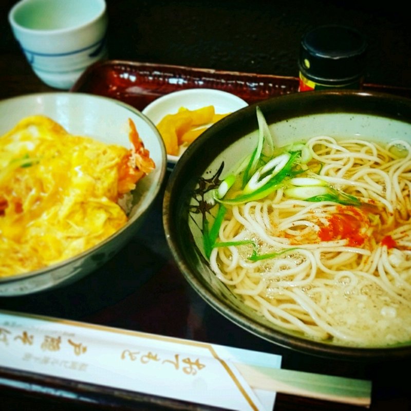 B定食(戸隠そば)