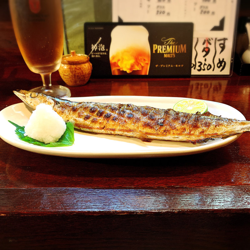 さんま塩焼(六本木 五太夫)