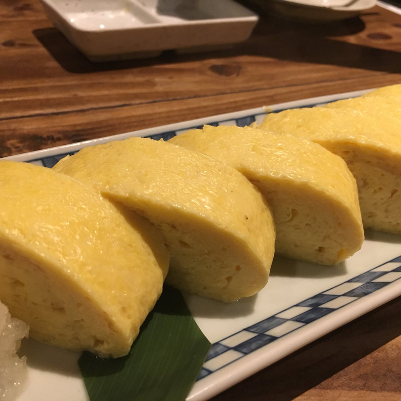 料亭だし巻き玉子(たら福 大名店)