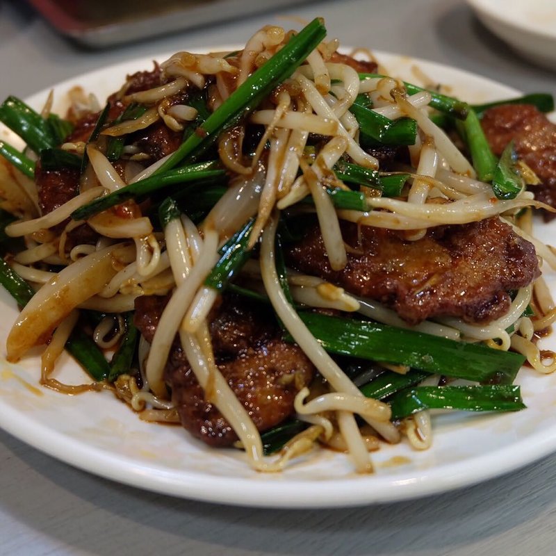 レバニラ(中国料理天幸)