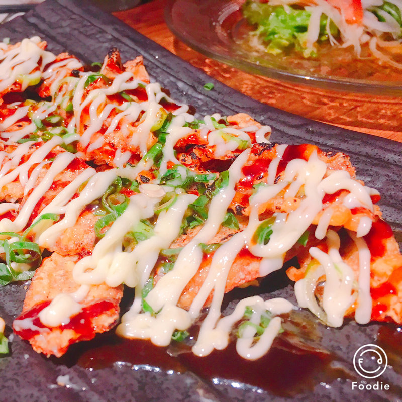 イカ天の直火炙り(漁師の鉄板焼きはまらいん)