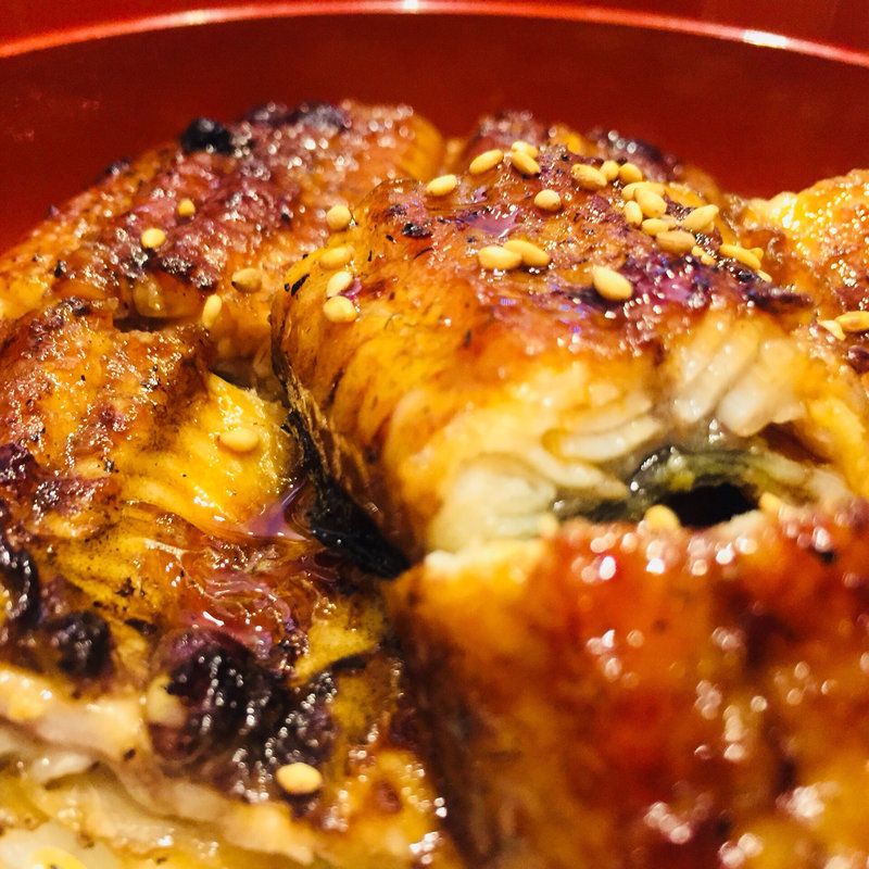 お昼の鰻丼(うなぎ処さいしょ)