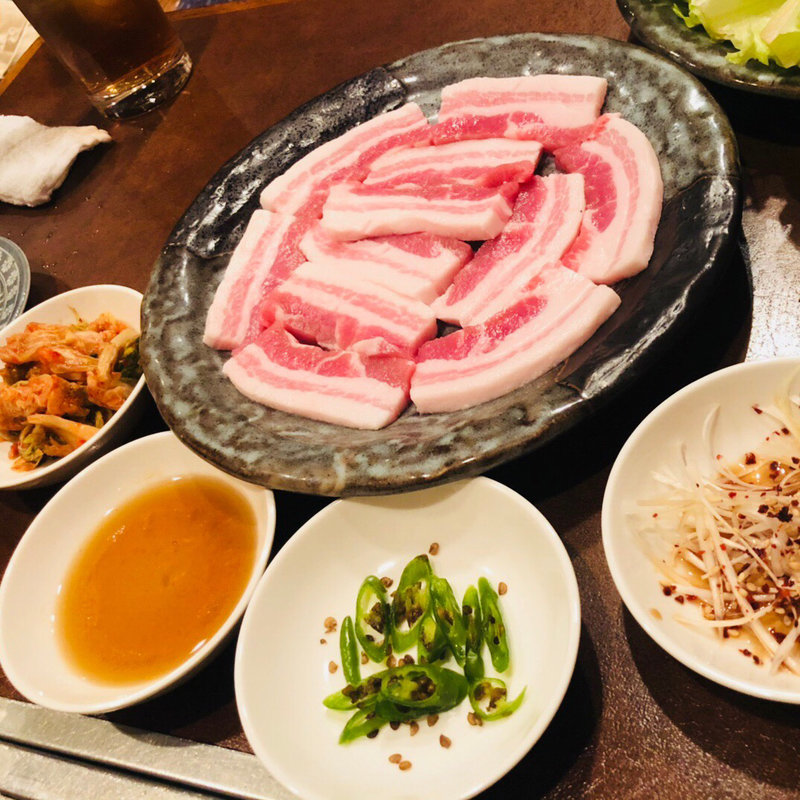 サムギョプサル(代々木苑)