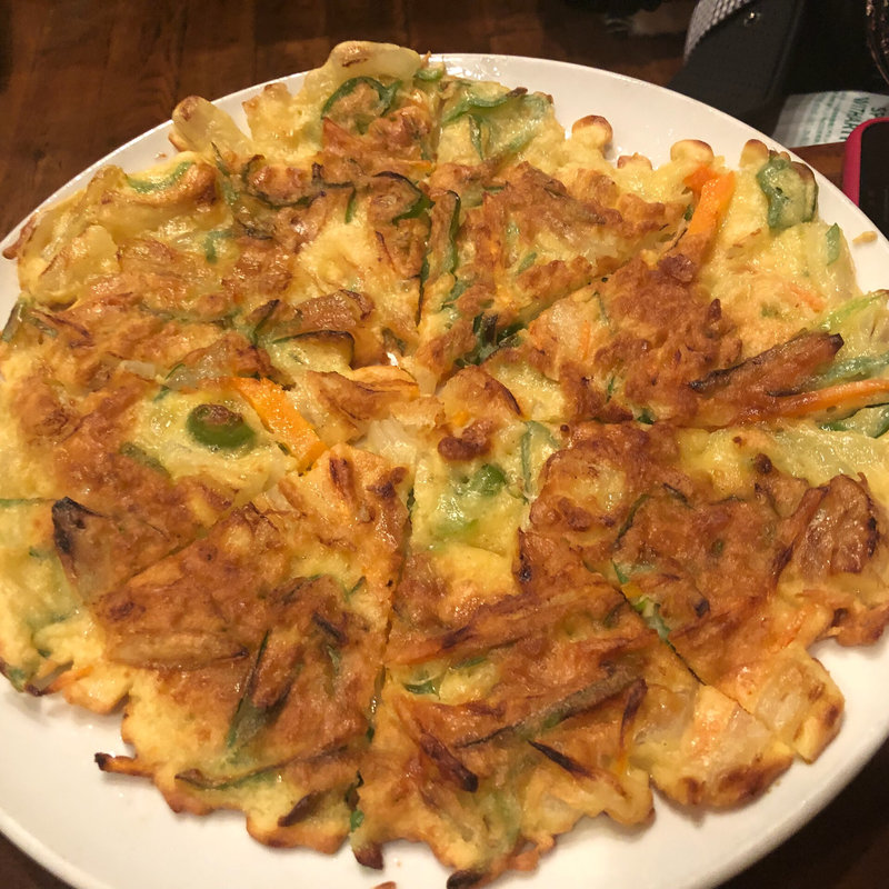 野菜チヂミ(代々木苑)