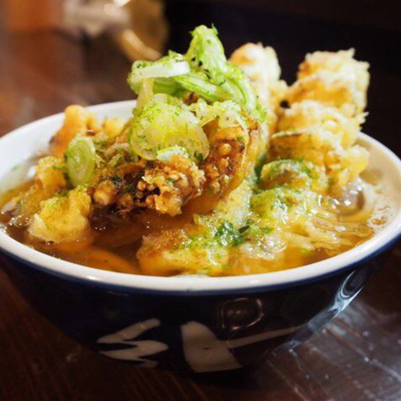 ゲソ天うどん(勝利 )