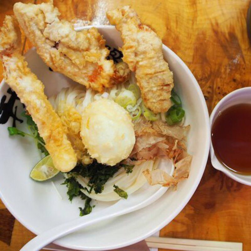 ぶっかけ親子天(我龍)