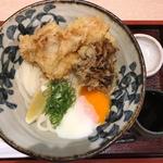 とり天温玉ぶっかけ(本格熟成うどん 一期一麺 )