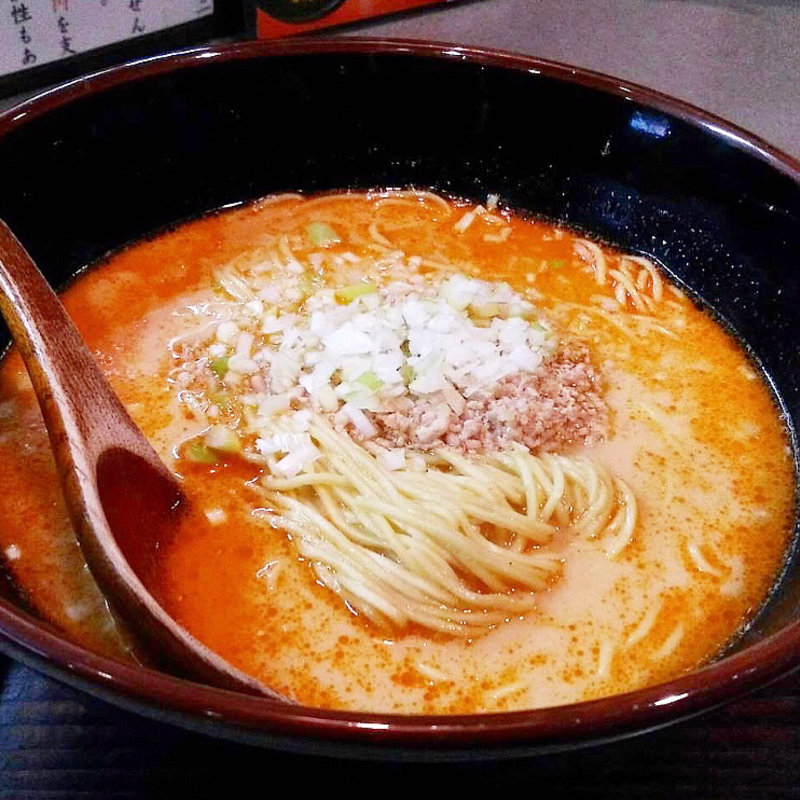 坦々麺(しもがも担々麺 （シモガモタンタンメン）)