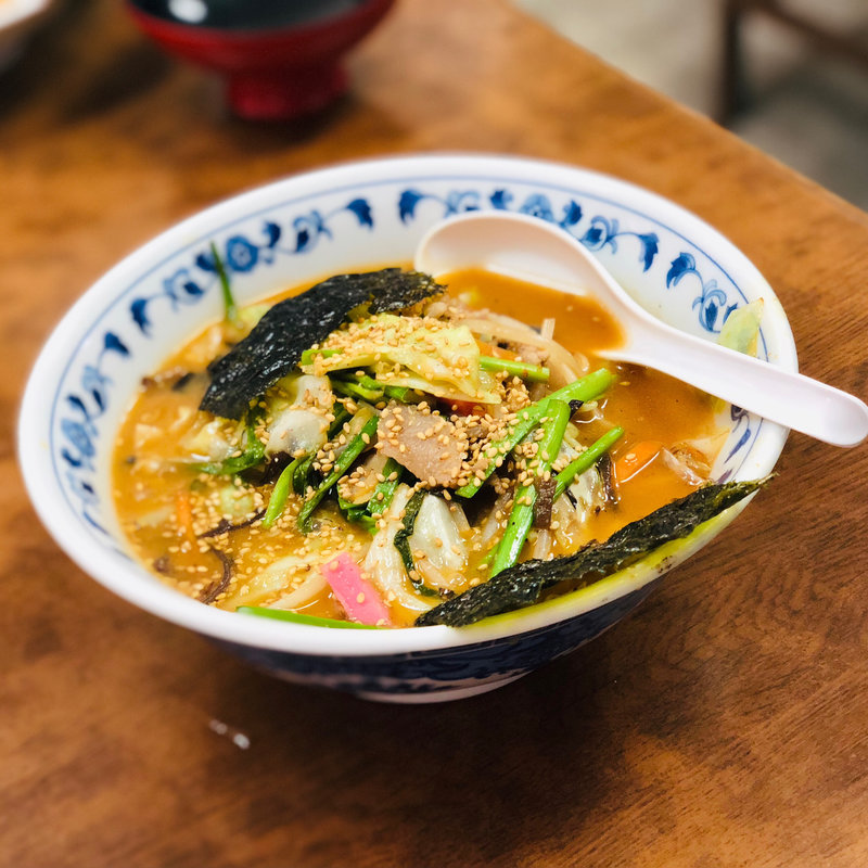 韓国風ちゃんぽん(中西食堂)