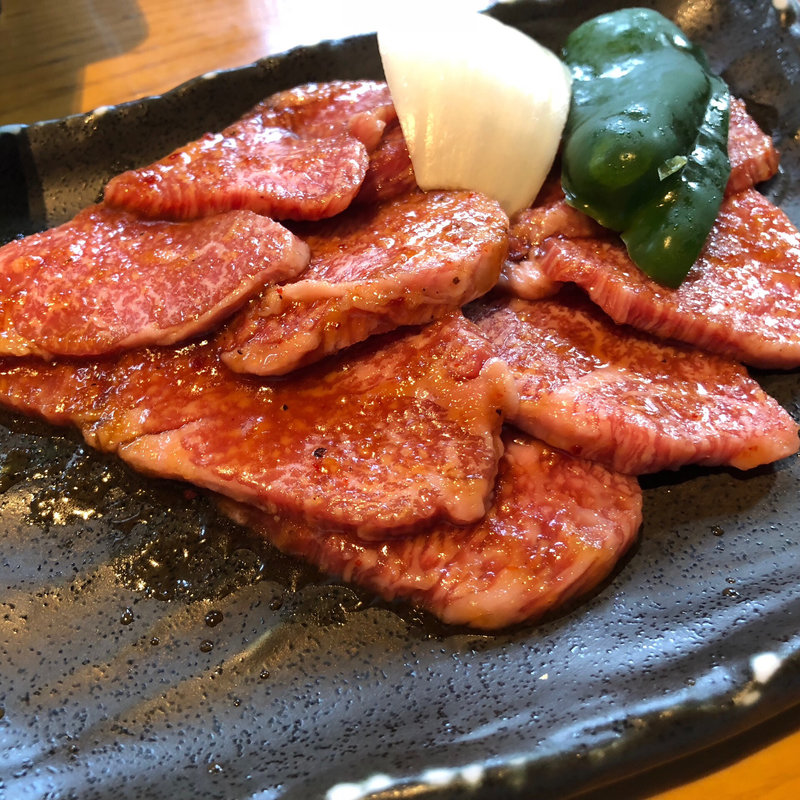 和牛カルビ定食(大東園 本店)