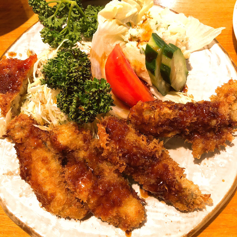 カキフライ(とんかつミカド)