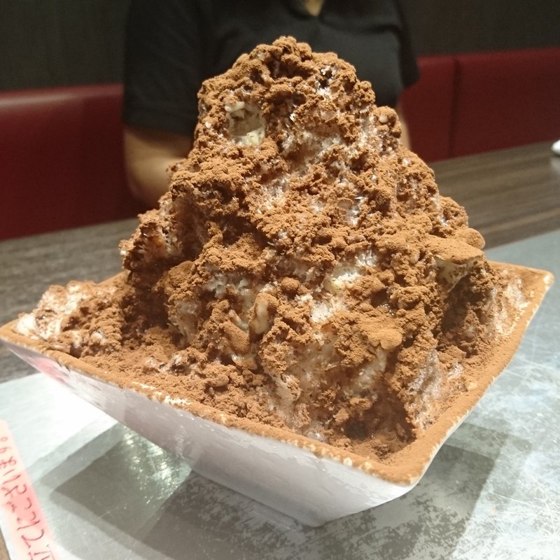 かき氷ティラミス(玄風館 龍 恵比寿店)