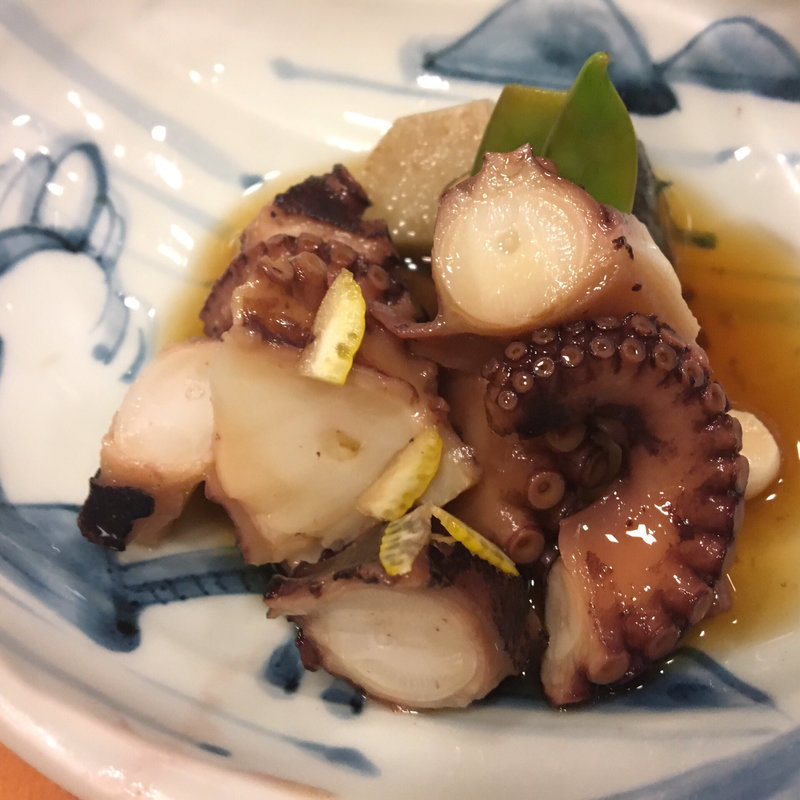 蛸煮付け(すし寛)