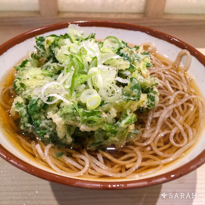 春菊天そば(そばの神田東一屋 サンモール店 )